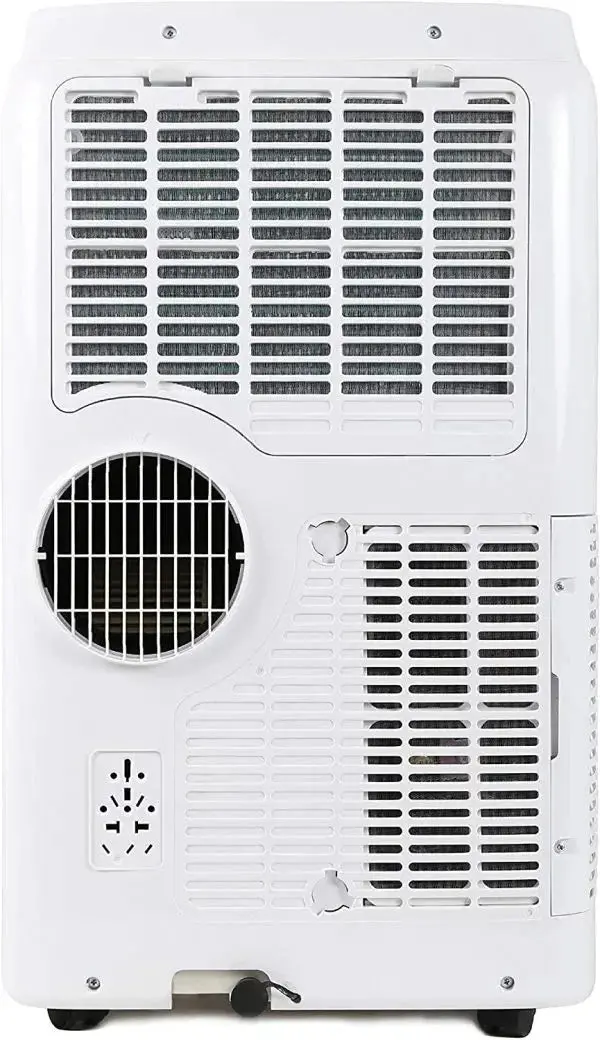 14,000 BTU White Portable AC Unit with Heating Function and Smart Remote – Compact 3-in-1 Climate Control System