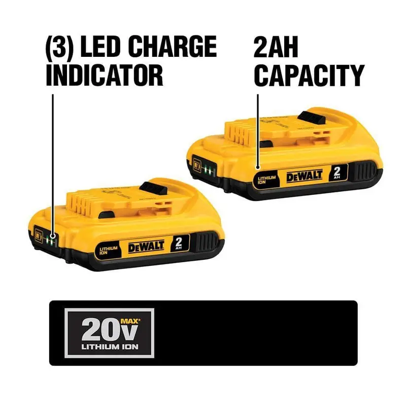 20V MAX 10-Piece Cordless Power Tool Kit – Includes Dual Batteries & Fast-Charging Station