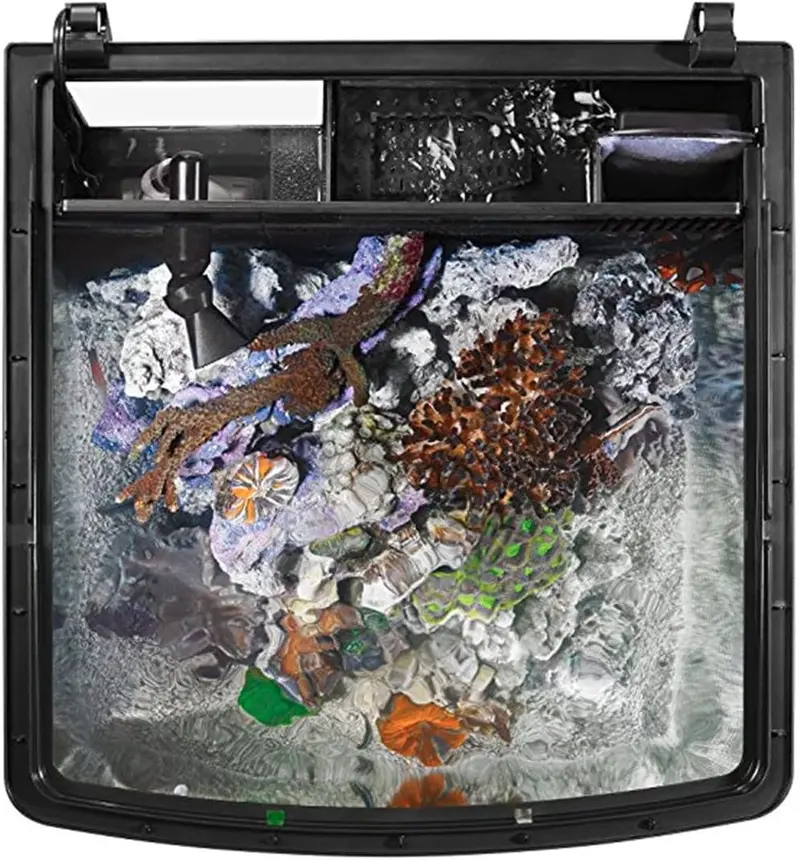 32-Gallon LED Aquarium Kit with Stand – Complete Freshwater or Saltwater Tank Setup for Beginners and Enthusiasts