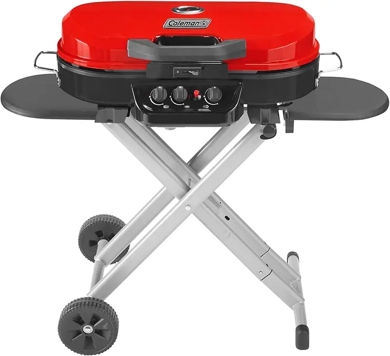 Coleman RoadTrip 285 Portable Propane Grill – Upright Design with Precision Flame Control
