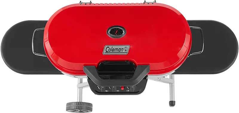 Coleman RoadTrip 285 Portable Propane Grill – Upright Design with Precision Flame Control