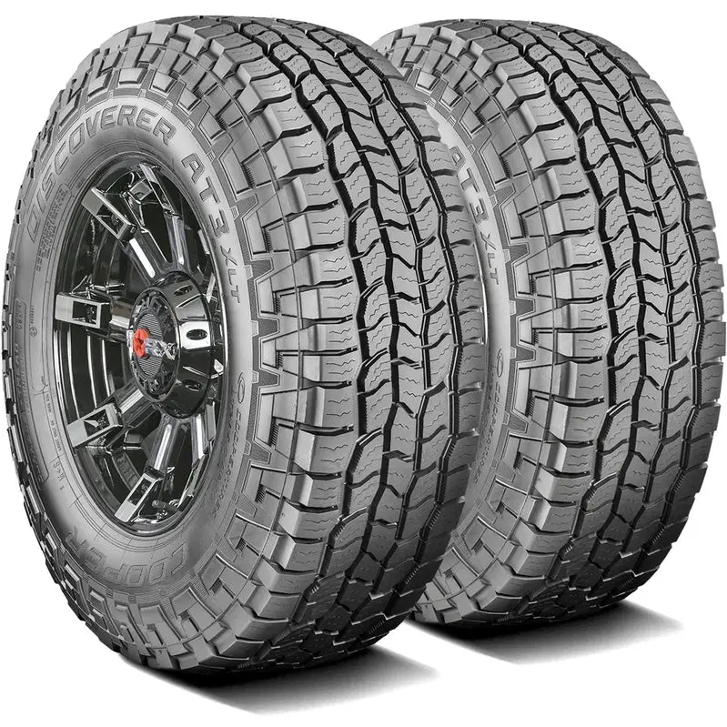 Cooper Discoverer AT3 XLT All-Terrain Tire – 285/60R20 Load Range E (10-Ply), 125/122S Load Rating