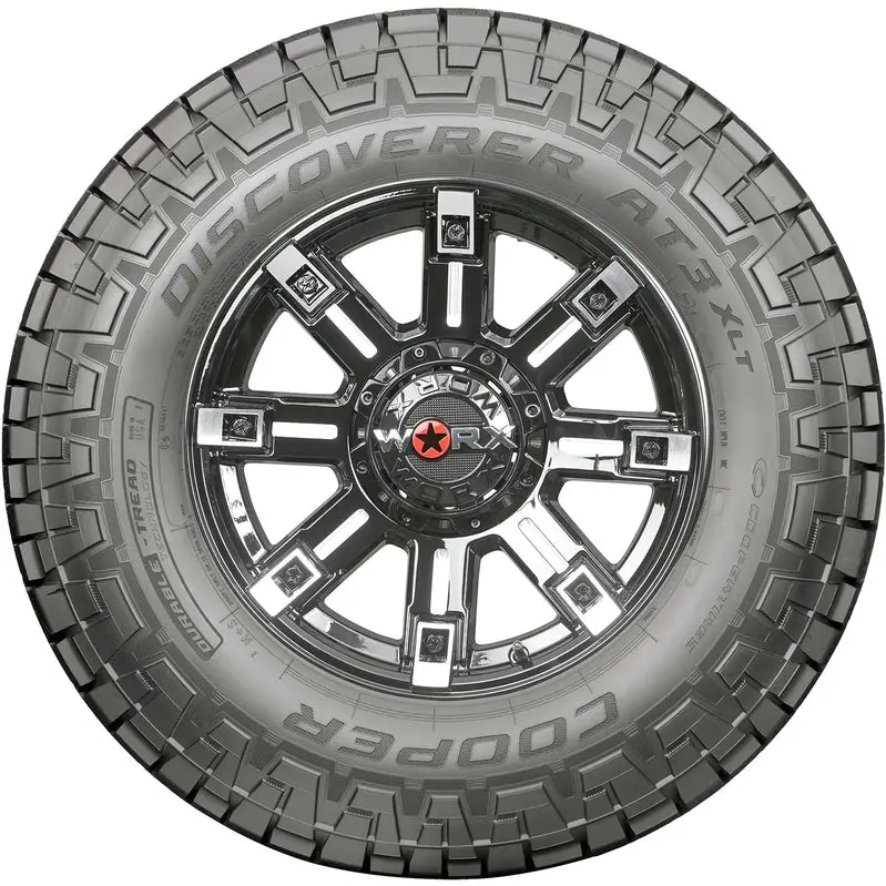Cooper Discoverer AT3 XLT All-Terrain Tire – 285/70R17 Load Range E (10-Ply), Compatible with Ram 1500 Rebel and Jeep Wrangler Rubicon 392