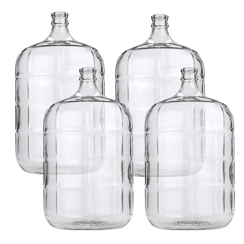 Fastrack 5-Gallon Italian-Style Glass Carboy — High-Quality Fermentation Vessel for Homebrew Beer and Wine Production