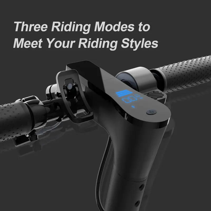 Foldable Electric Scooter for Adults – 500W Motor, 10" Solid Tires, 19 MPH