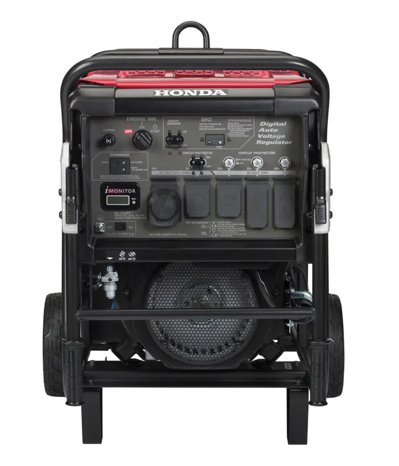 Honda EB10000G Heavy-Duty Portable Generator – 10kW Output, CO-MINDER Safety System, and Rugged Industrial Build