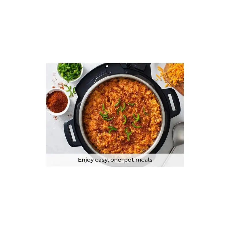 Instant Pot Duo 8QT Multi-Cooker – Stainless Steel 7-in-1 Smart Appliance with Pre-Programmed Cooking Modes