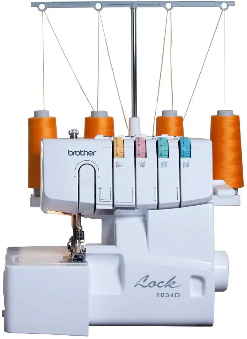 Juki 1034D Heavy-Duty Metal-Frame Serger with 1300 Stitches Per Minute and Trim Catcher Accessory Kit