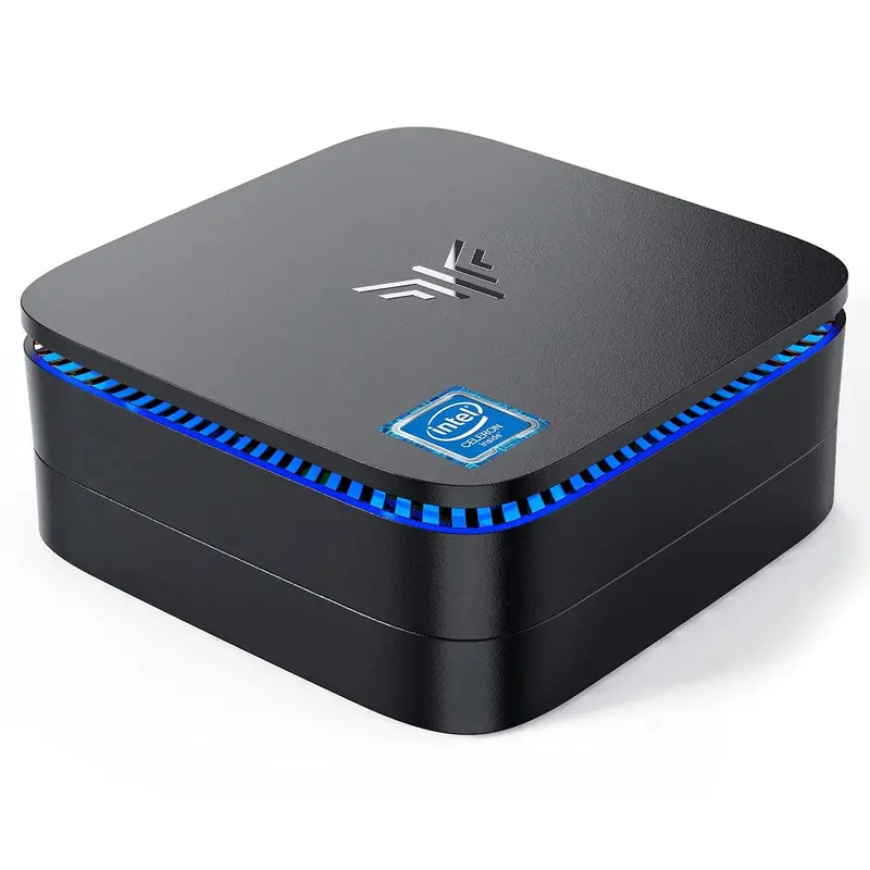 Kamrui AK1 Pro Mini PC – Intel Quad-Core Desktop Replacement with 12GB RAM & 256GB SSD