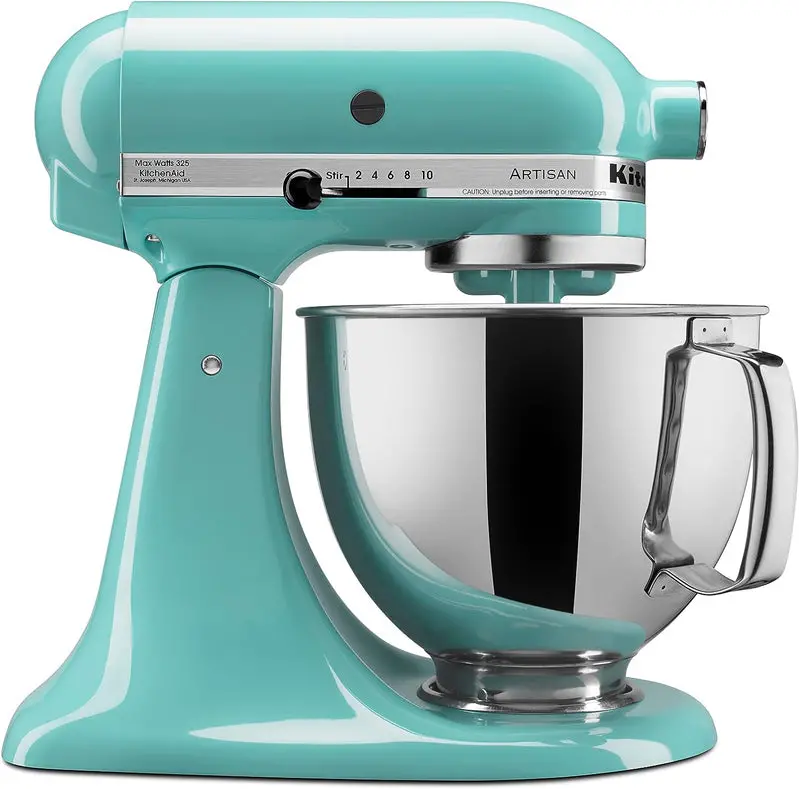KitchenAid Artisan 5-Quart Mixer – Premium Tilt-Head Model Includes Removable Pouring Shield Accessory