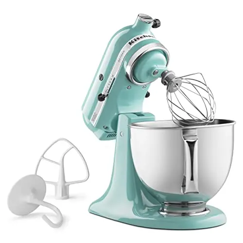 KitchenAid Artisan 5-Quart Stand Mixer with Pouring Shield – Tilt-Head Design for Controlled Ingredient Addition