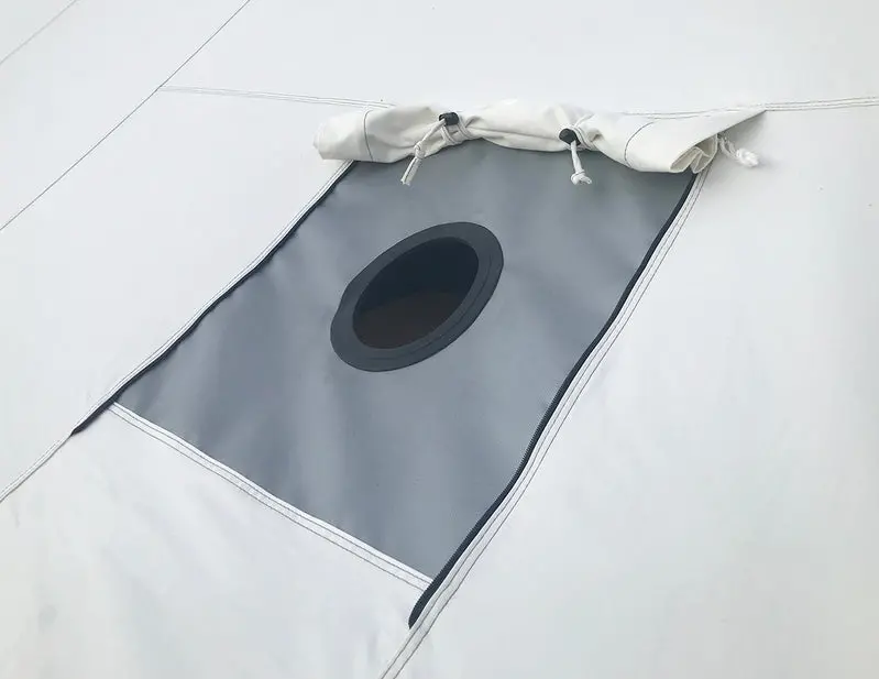 Kodiak Canvas Cabin Lodge Tent – Model 6170 with Stove Jack for Year-Round Camping and Wood-Stove Compatibility