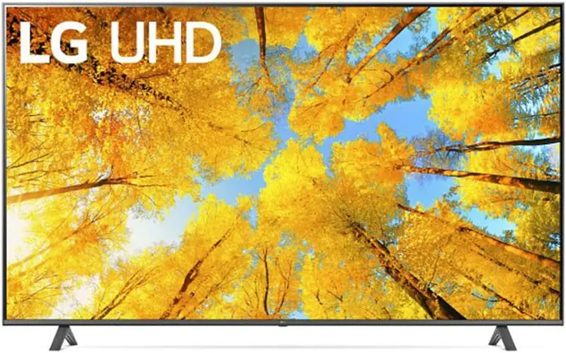 LG UQ7590 86" 4K Smart TV – Voice-Controlled Alexa Remote, AI Image Enhancement, Matte Grey Bezel Design