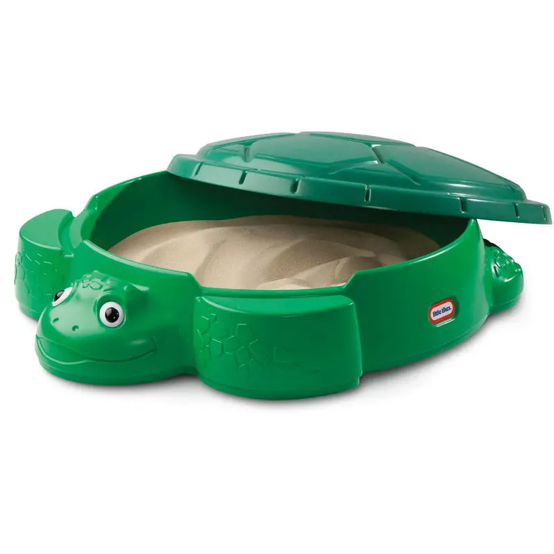 Little Tikes Turtle-Themed Sandbox – Outdoor Play Set Designed for Young Children