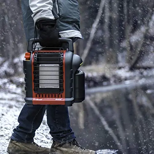 Mr. Heater Portable Radiant Propane Heater – Indoor-Certified 4000–9000 BTU Warmth for Garages and Workspaces
