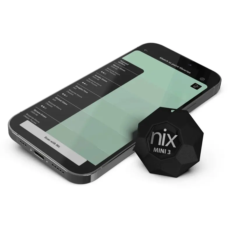 Nix Mini 3 Handheld Color Sensor – Pocket-Sized Colorimeter for Precise Digital Color Matching