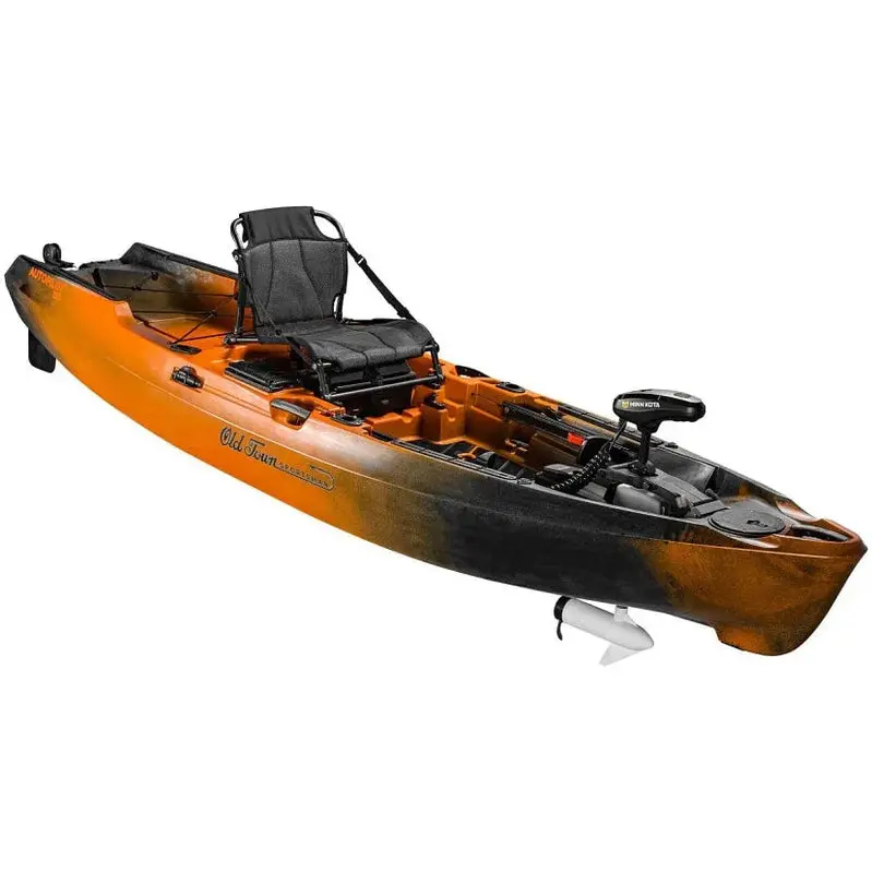 Old Town Sportsman AutoPilot 120 Angling Kayak – 12 ft Motor-Ready Hull with Seamless Minn Kota Compatibility