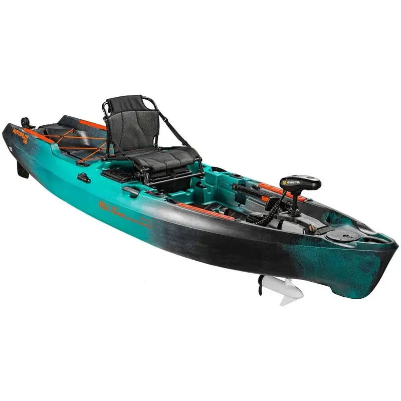 Old Town Sportsman AutoPilot 120 Angling Kayak – 12 ft Motor-Ready Hull with Seamless Minn Kota Compatibility