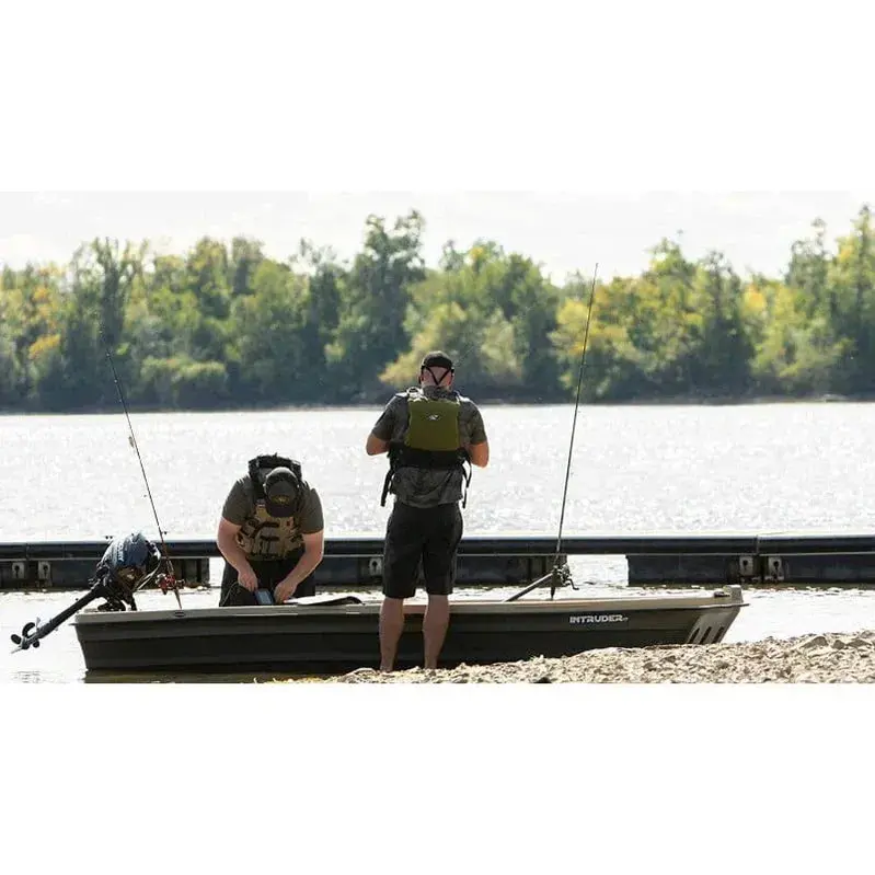 Pelican Intruder 12 Jon Boat – Lightweight 12-Foot Aluminum Fishing Craft