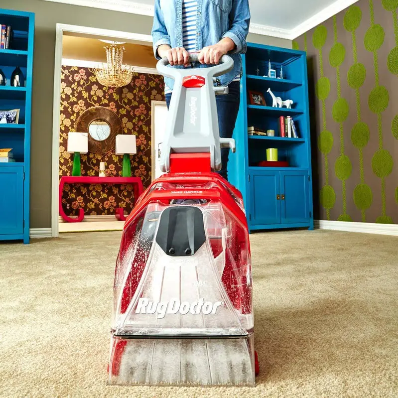 Rug Doctor Deep Clean Carpet Cleaner – Includes Two 1-Liter Detergent Bottles