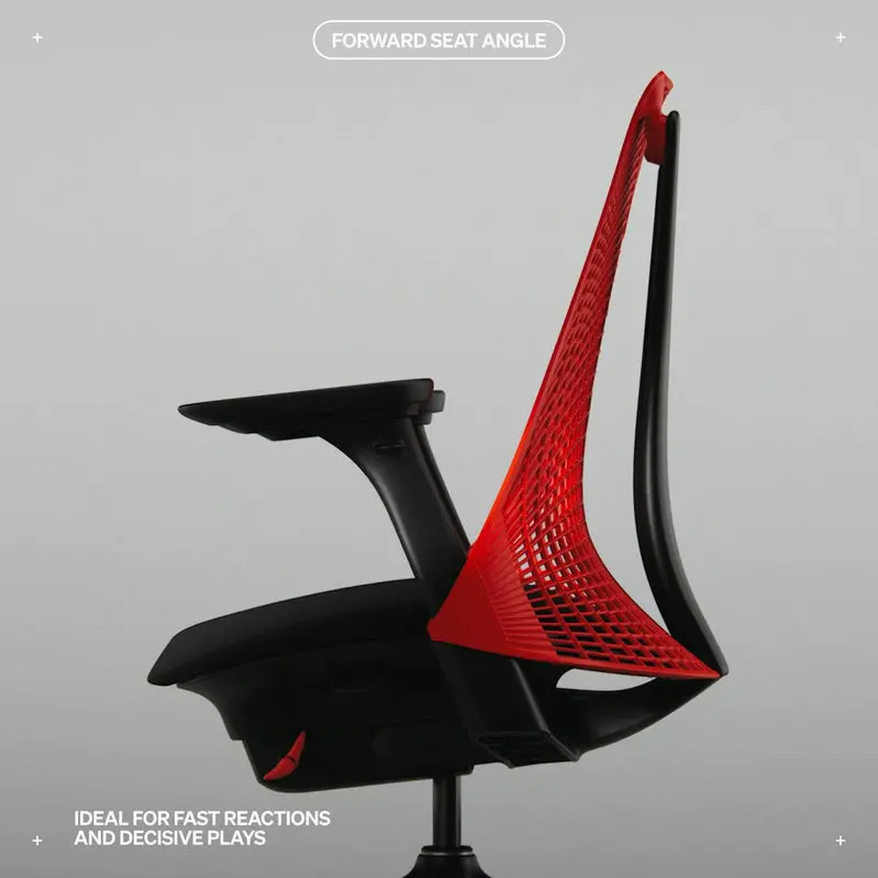 Sayl Pro Gaming Chair – Breathable Mesh Back, Height & Tilt Adjustment, Racing-Style Base