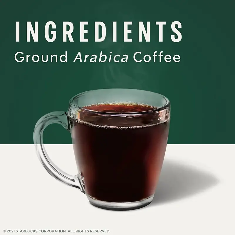 Starbucks French Roast K-Cup Pods – Dark Roast Arabica Coffee, 96-Count Box Compatible with Keurig Brewers