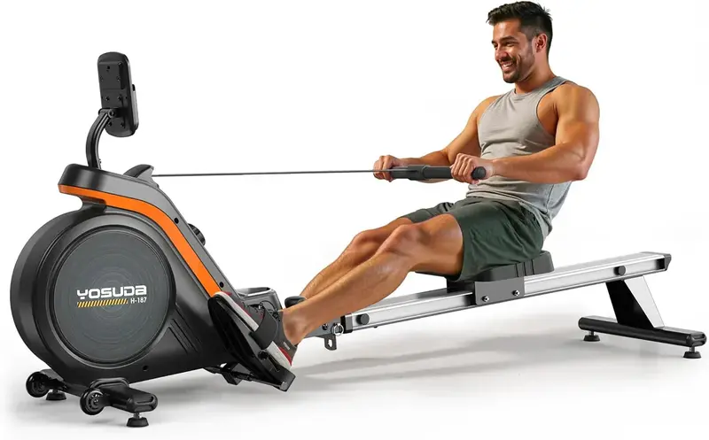 YOSUDA Bluetooth Magnetic Rowing Machine – Quiet, Connected Indoor Rowing Experience